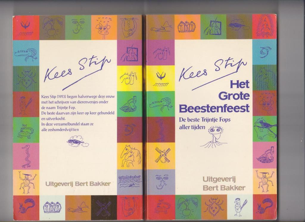 Stip, Kees Stip, Fop, Trijntje Fop, Het grote beestenfeest, Boeken, Ophalen of Verzenden, Kees Stip/Trijntje Fop, Verhalen, Zo goed als nieuw
