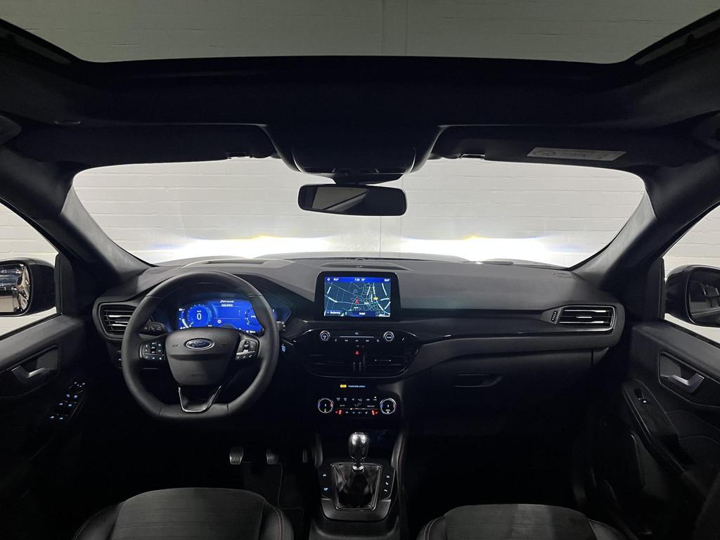 Ford Kuga 1.5 EcoBoost ST-Line X | Trekhaak | Open dak | Ada, Voorwielaandrijving, 12 maanden, 15 km/l, Leder en Stof