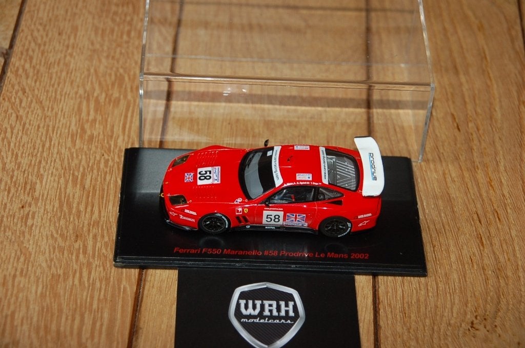 1:43 FERRARI 550 PRODRIVE #58 Redline ZIE INFO WRH, Verzenden, Gebruikt, Auto, Overige merken