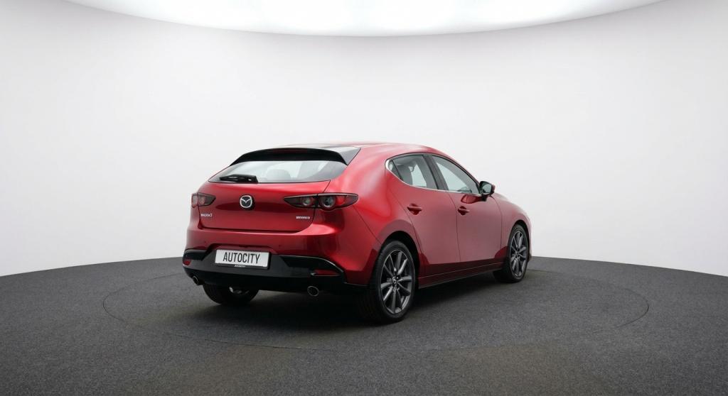 Mazda 3 2.0 e-SA-G 150 pk Sportive Camera l Keyless l Automa, Auto's, Mazda, Automaat, 1998 cc, Stof, Gebruikt