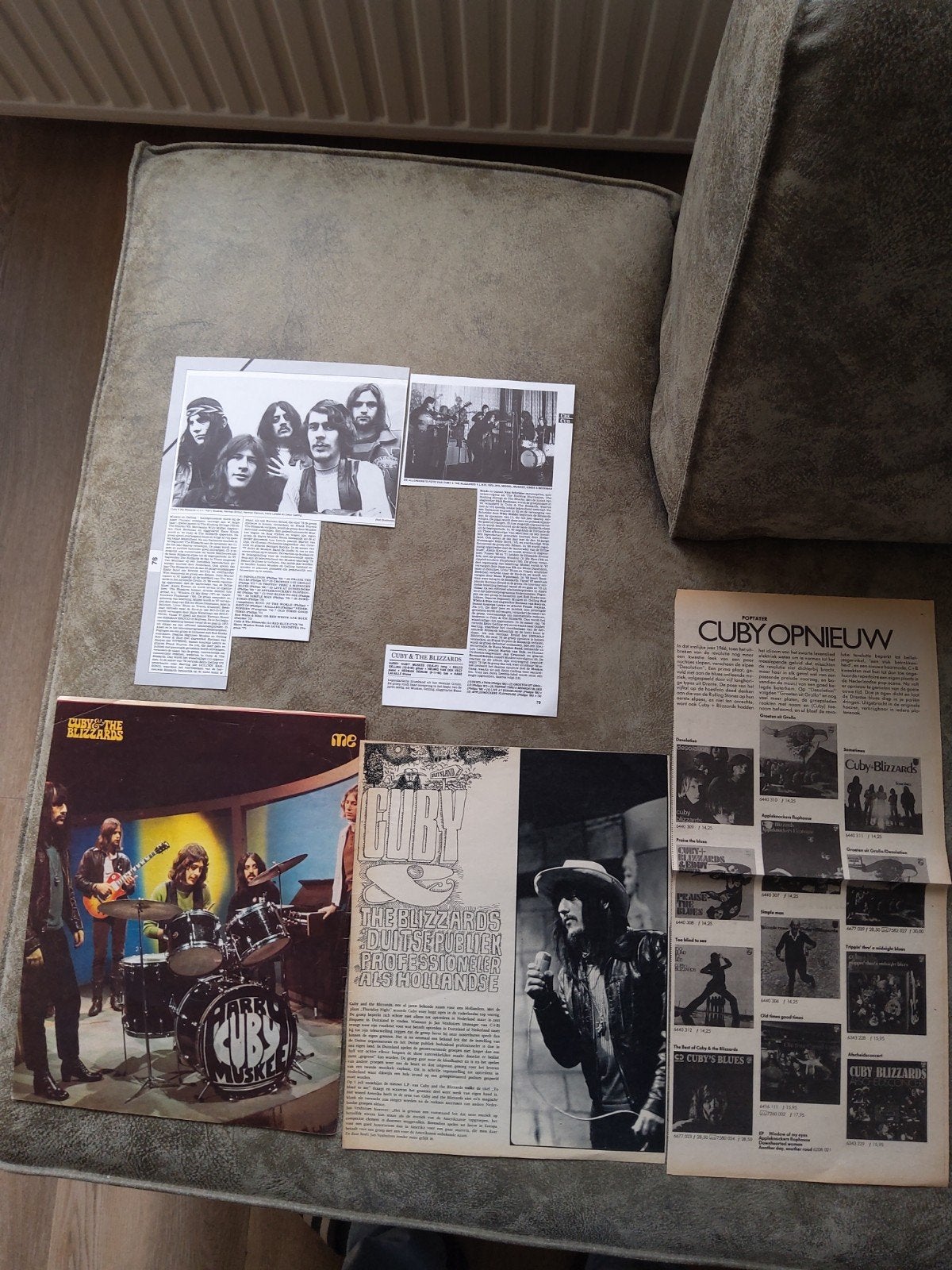 Cuby and the Blizzards, Ophalen of Verzenden, Gebruikt, Boek, Tijdschrift of Artikel