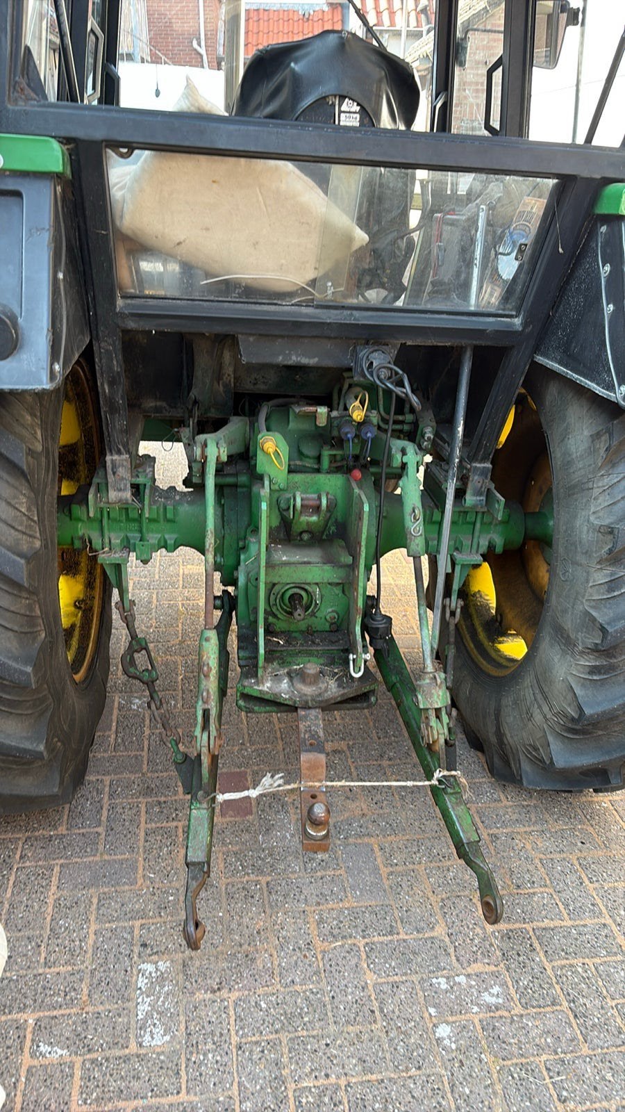 John deere 1640, Ophalen