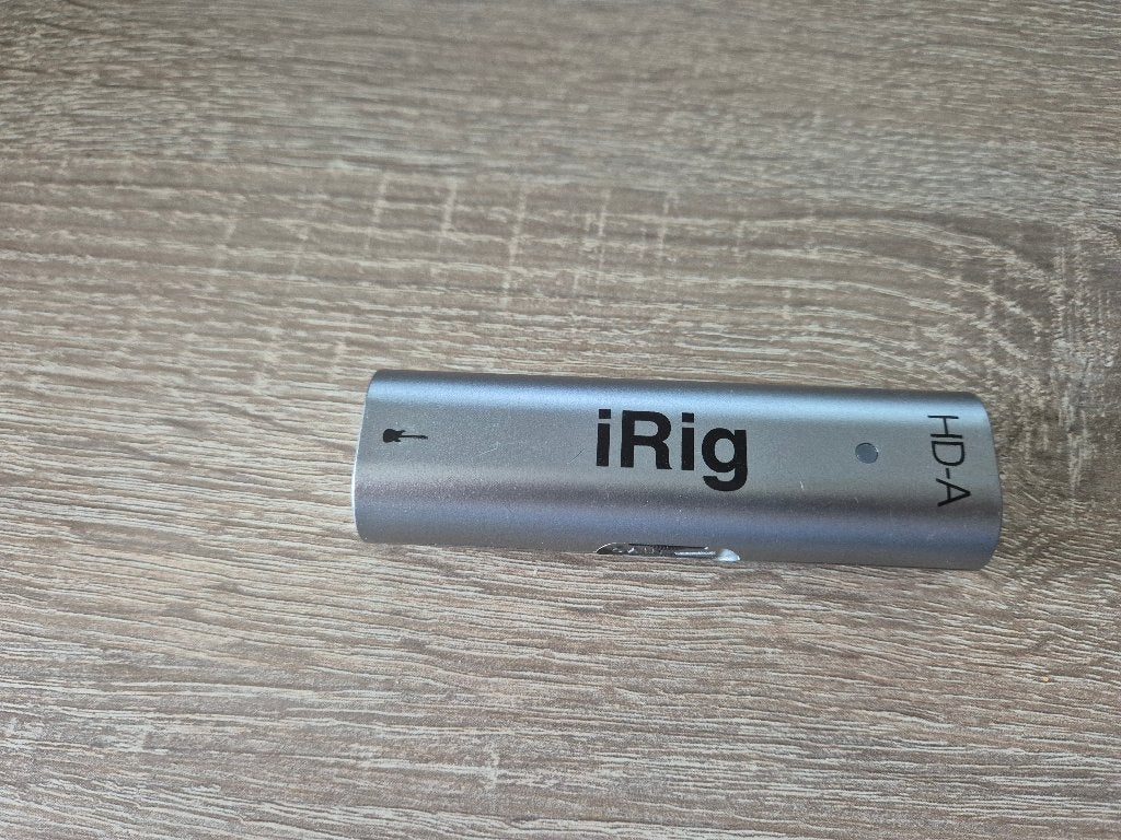 IK Multimedia iRig HD-A – werkend, zonder aansluitkabel, Ophalen of Verzenden, Gebruikt