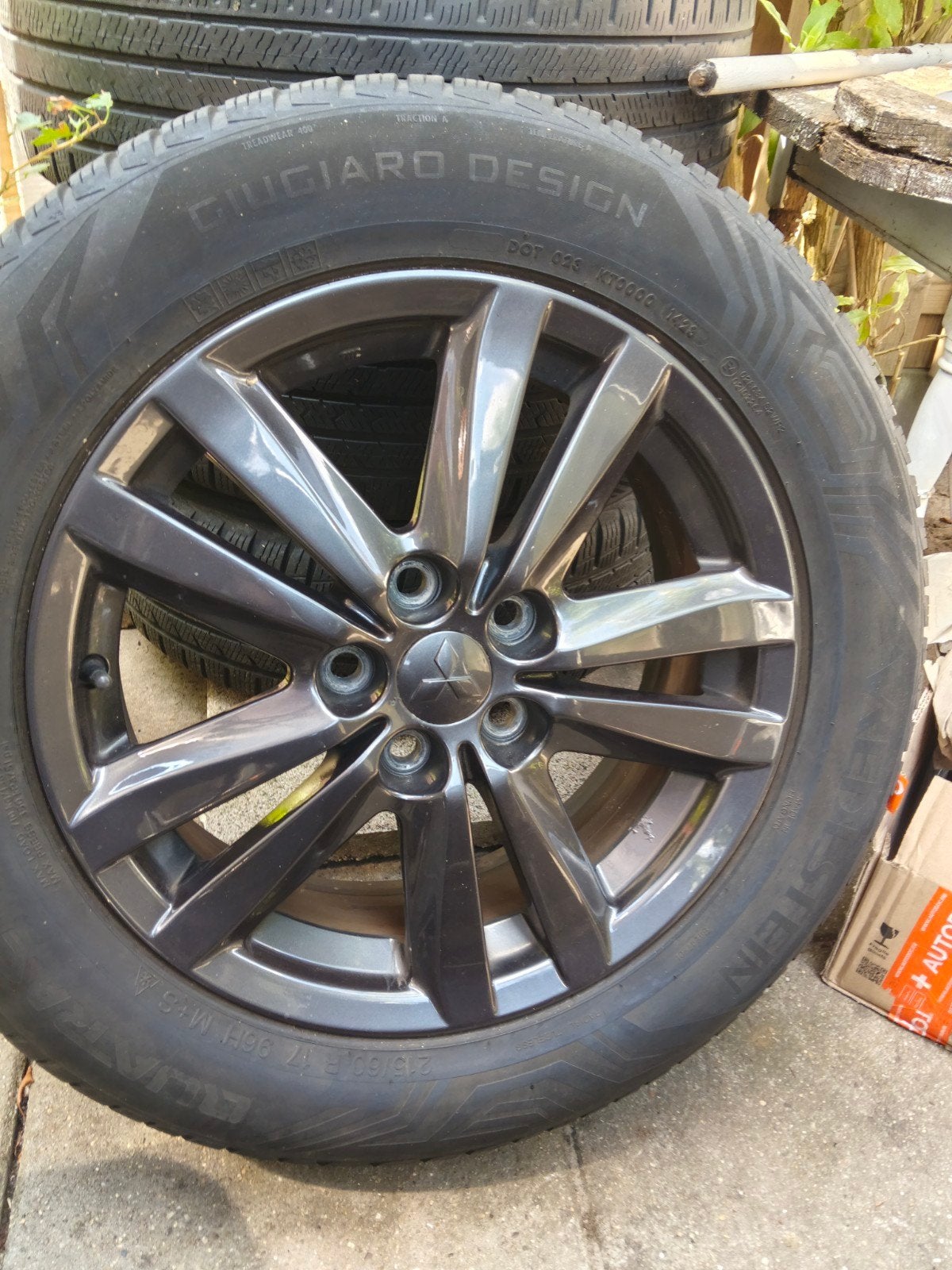Mitsubishi asx 17inc All Season banden, 215 mm, Banden en Velgen, 17 inch, Ophalen of Verzenden