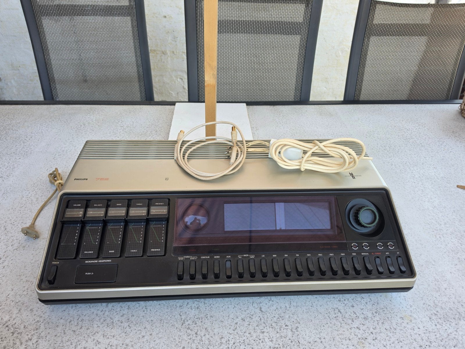 Philips 752 vintage radio, Ophalen, Zo goed als nieuw, Radio