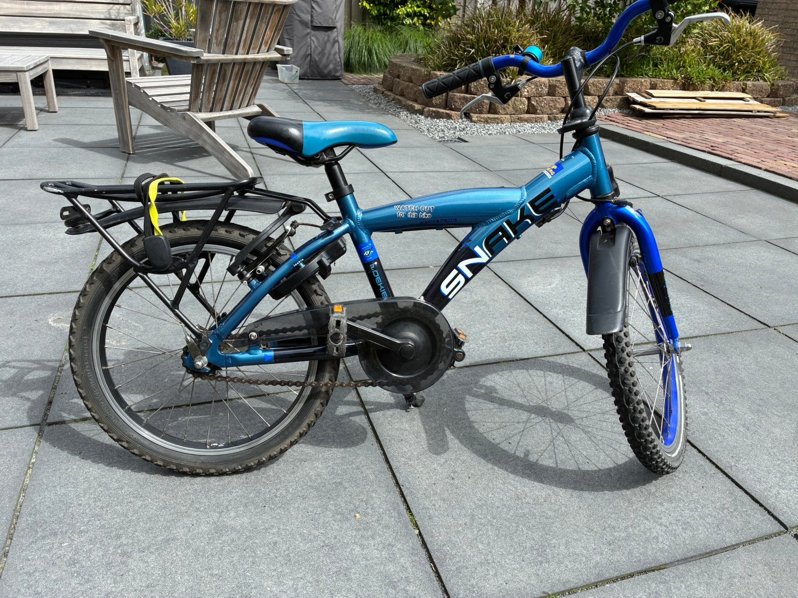 Batavus Snake kinderfiets 18”, Fietsen en Brommers, Fietsen | Jongens, Ophalen, Zo goed als nieuw, 18 inch
