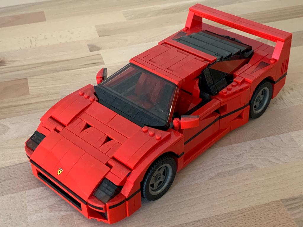 Lego creator 10248 Ferrari F40 met boek, Ophalen of Verzenden, Zo goed als nieuw
