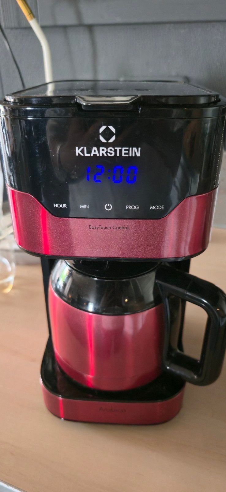 Klarstein Koffiezetapparaat met Thermoskan, 10 kopjes of meer, Koffiemachine, Gemalen koffie, Ophalen of Verzenden