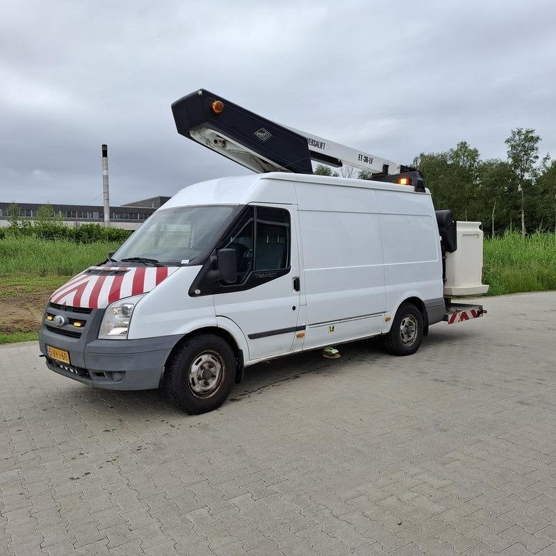 Bedrijfsauto v.v. Versalift hoogwerker, Ford, Transit, 350M, Auto's, Bestelauto's, Euro 5, 4 cilinders, 116 pk, Origineel Nederlands