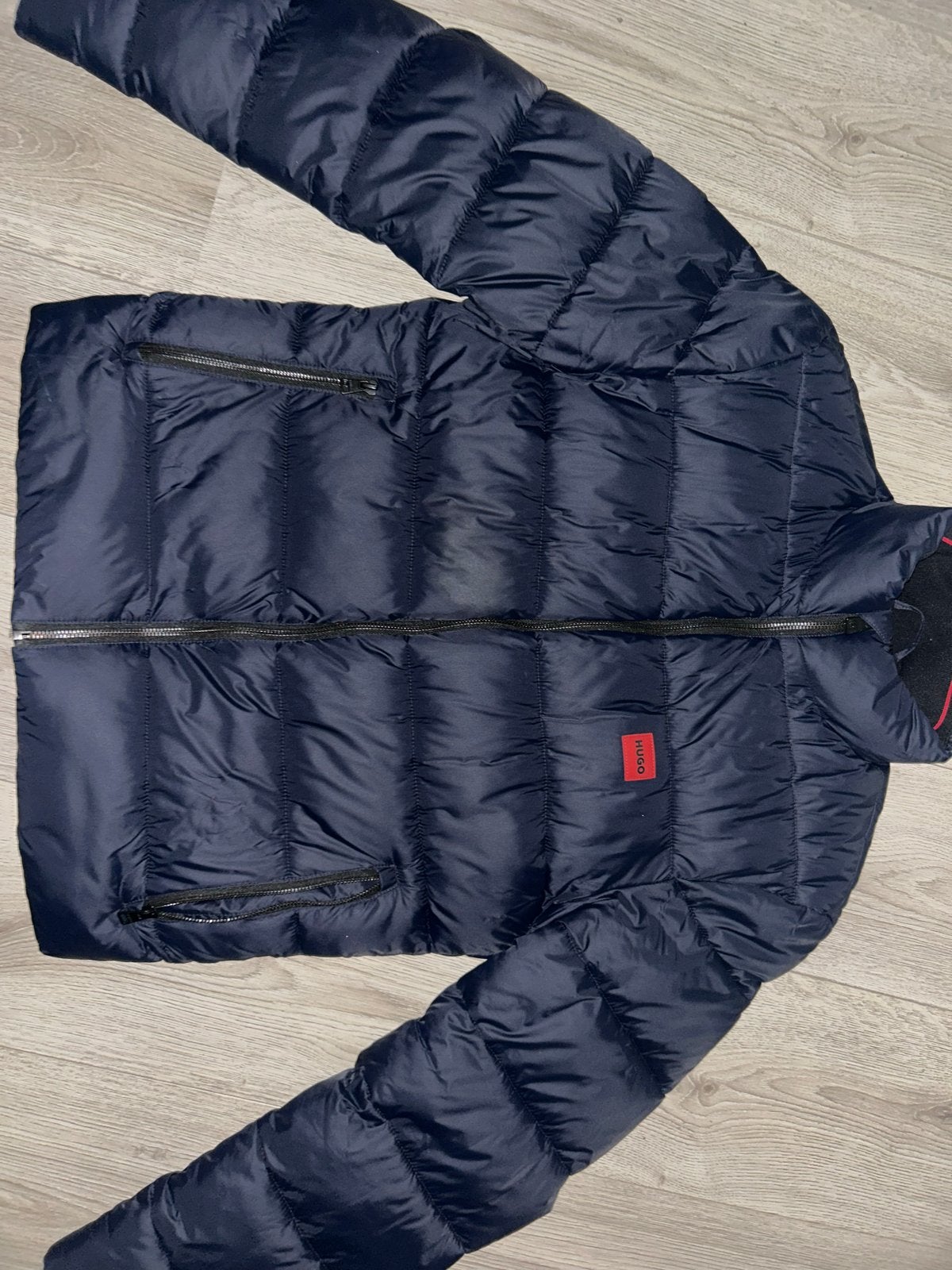 Hugo boss balto puffer zo goed als nieuw, Ophalen of Verzenden, Zo goed als nieuw, Maat 46 (S) of kleiner, Blauw