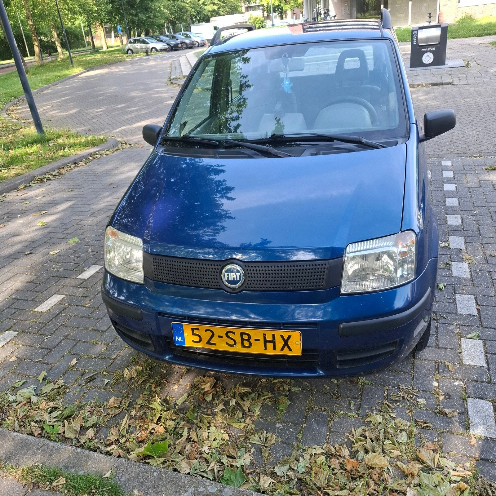 Fiat Panda 1.1 40KW 2005 Blauw, Voorwielaandrijving, 54 pk, Origineel Nederlands, Handgeschakeld