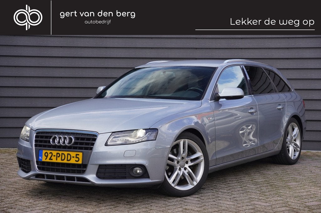 Audi A4 Avant 1.8 TFSI Pro Line S - S LINE - AUTOMAAT - 18 I, Auto's, Audi, Euro 5, 1490 kg, Gebruikt, Zwart