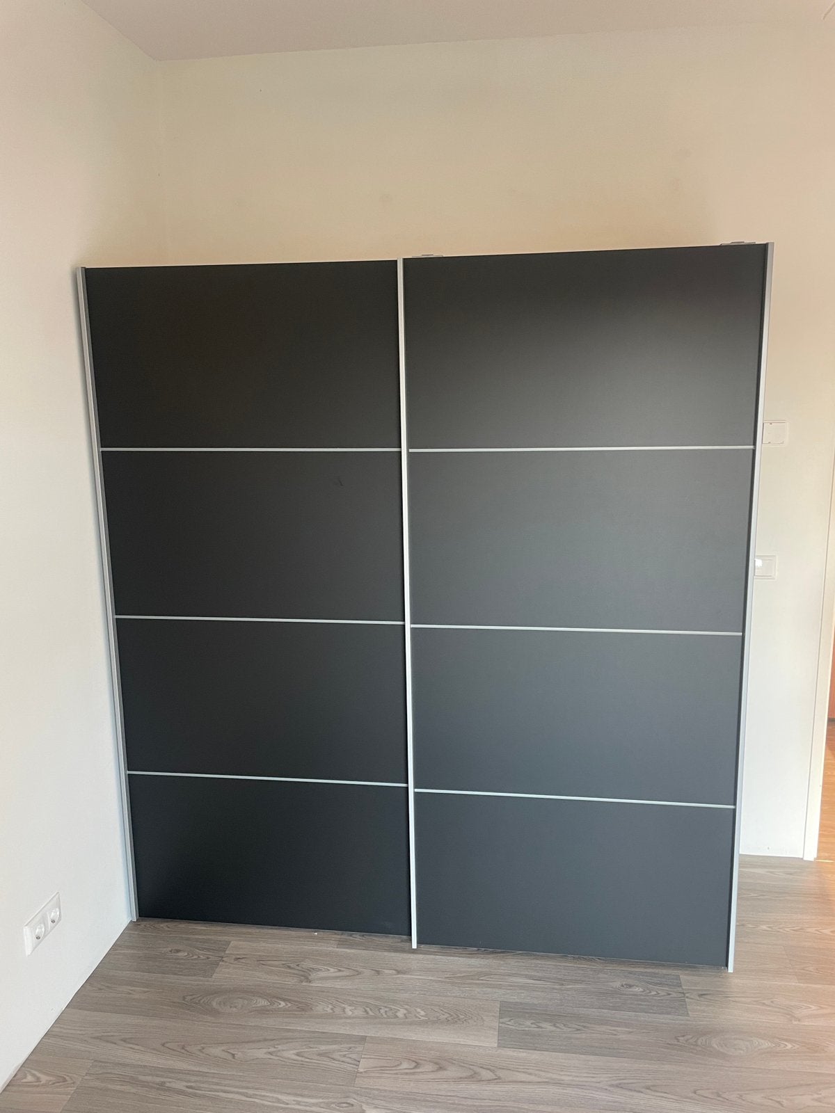 Schuifdeur kledingkast DEX 2 stuks, Ophalen, Gebruikt, 50 tot 75 cm, 200 cm of meer
