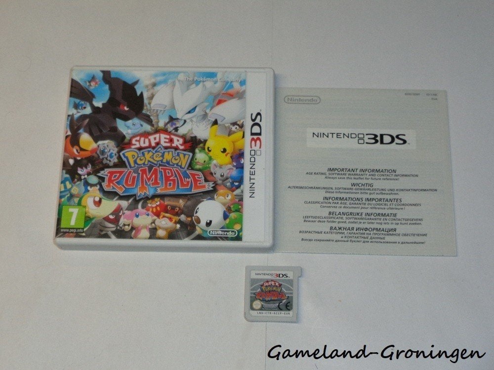 Super Rumble Pokemon (3DS), Spelcomputers en Games, Gebruikt, -, -, 1 speler