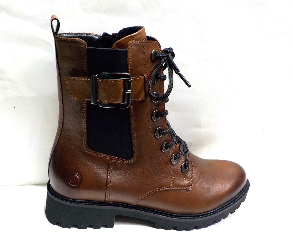 Bruine Remonte veterboot maat 37, Kleding | Dames, Bruin, Lage of Enkellaarzen, Nieuw, Ophalen of Verzenden