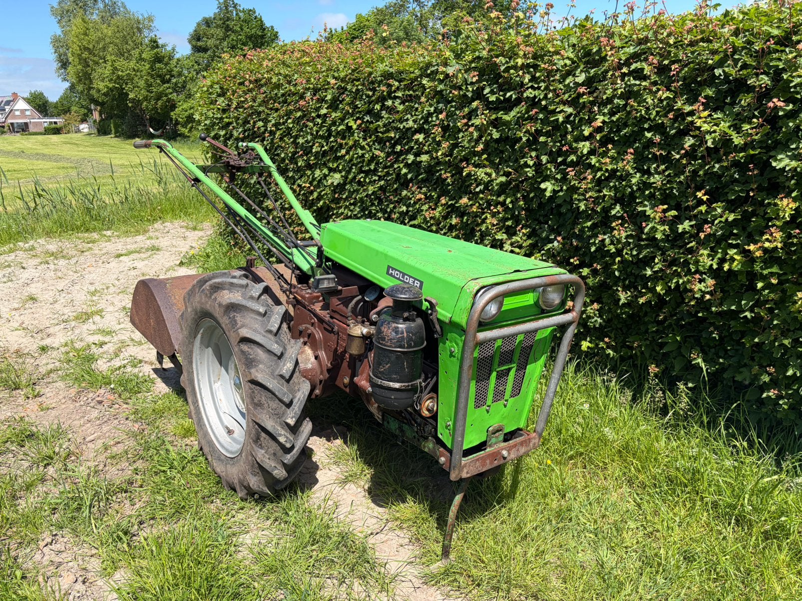Tuinfrees diesel Holder, Ophalen, Grondbewerking
