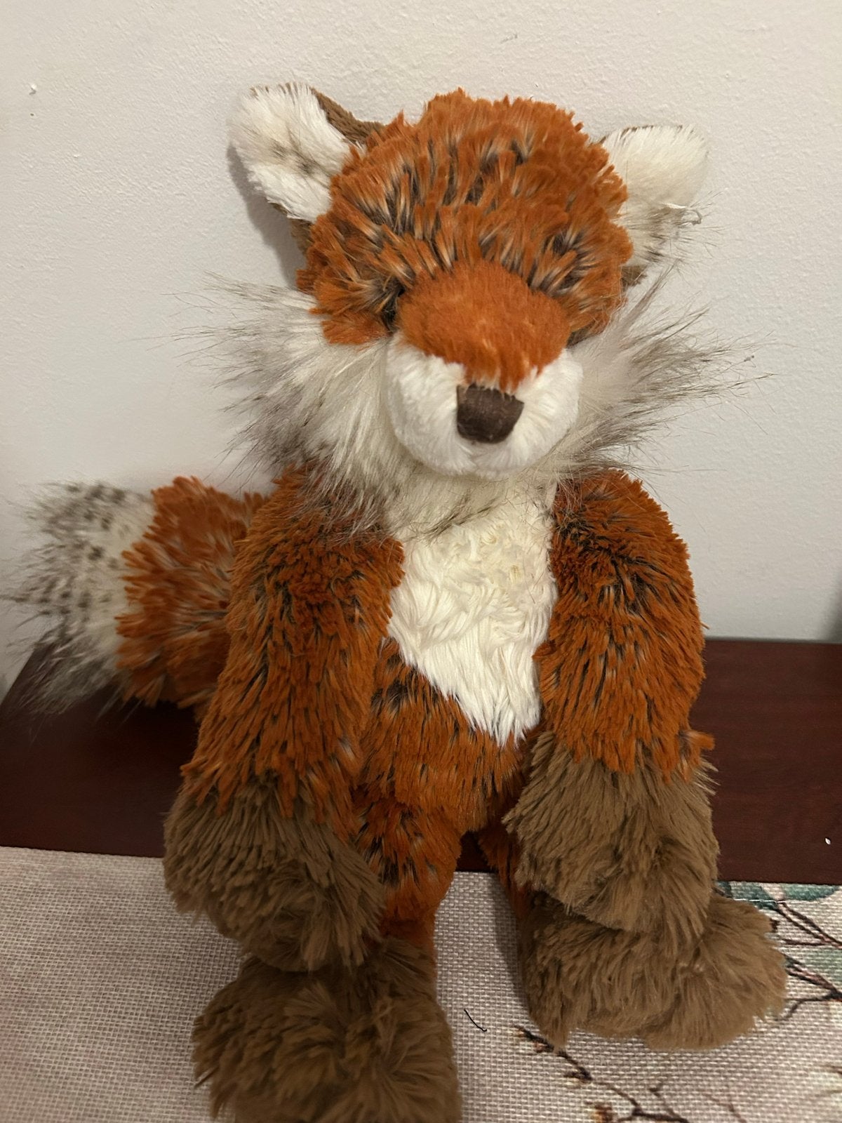 Large Wrendale Designs Vos Knuffel - Zo goed als nieuw, Oranje, Overige merken, Ophalen of Verzenden, Middelgroot (20 tot 80 cm)