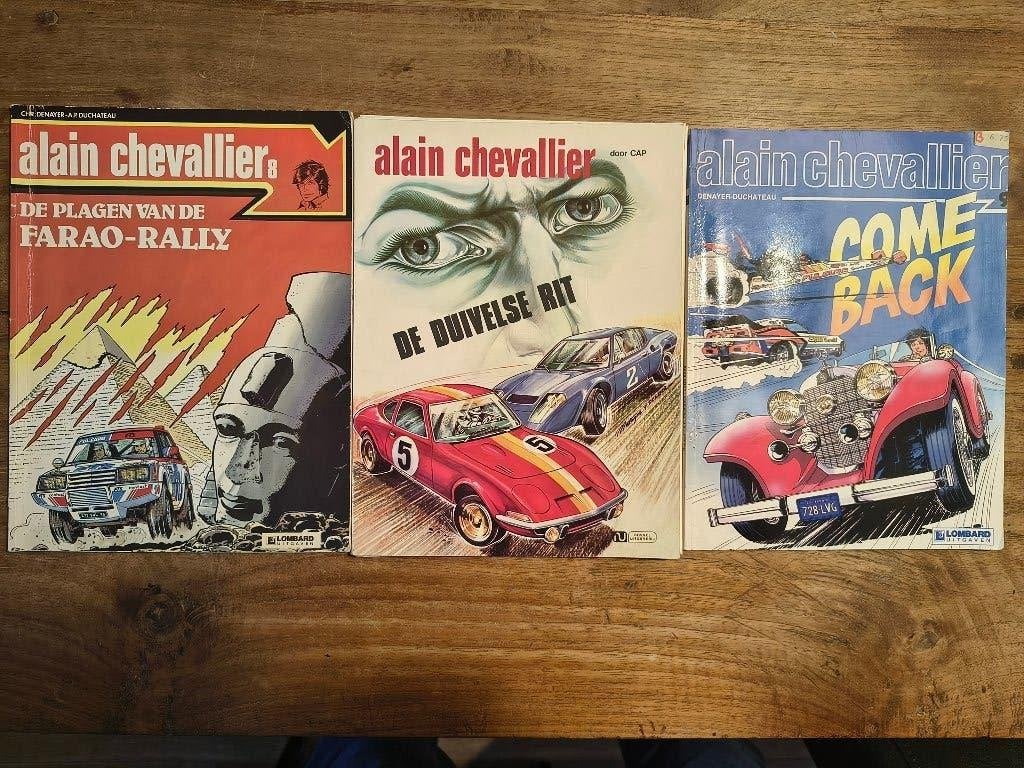 Stripboeken van Alain Chevallier, Gelezen, Denayer-Duchateau, Ophalen of Verzenden, Meerdere stripboeken
