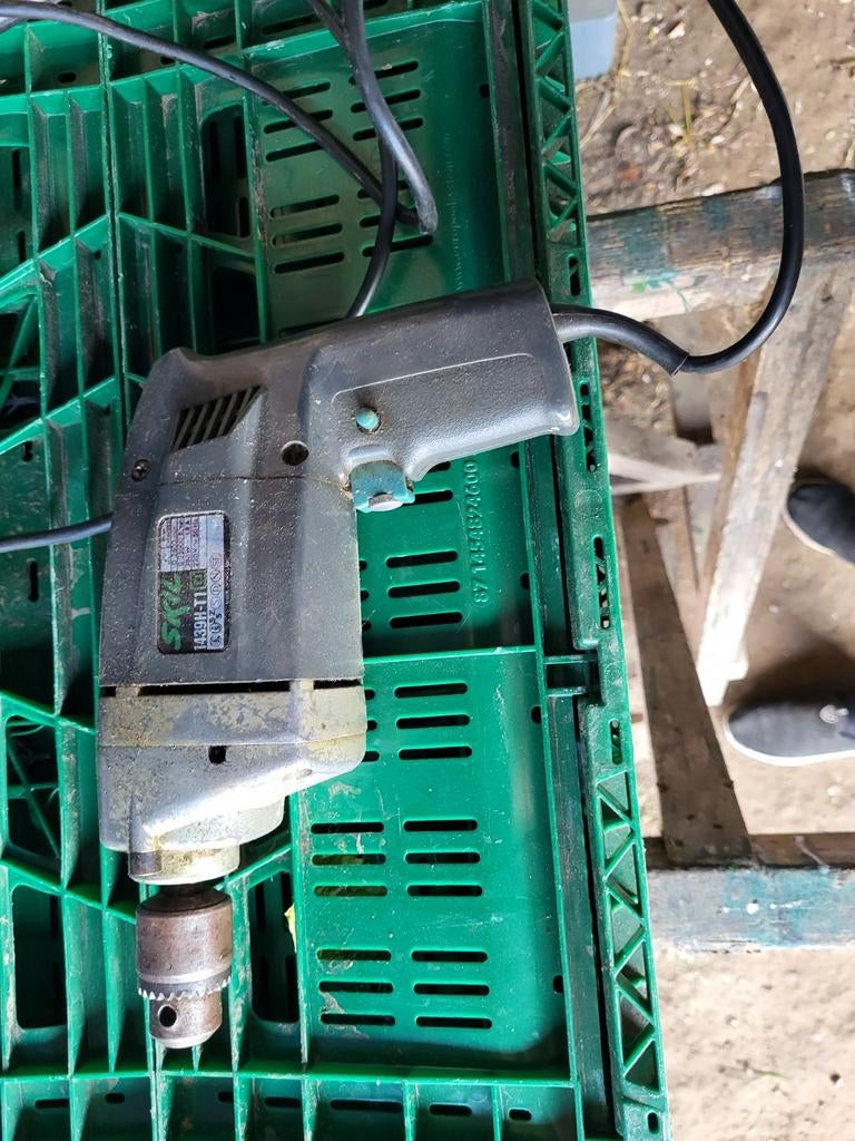 Skil Boormachine 1439H-T1 - 380W - Gebruikt, Ophalen of Verzenden, Gebruikt, Minder dan 400 watt, Boormachine