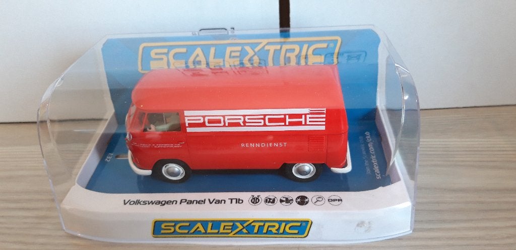 scalextric vw bus porche, Ophalen of Verzenden, Nieuw, Elektrisch, Carrera