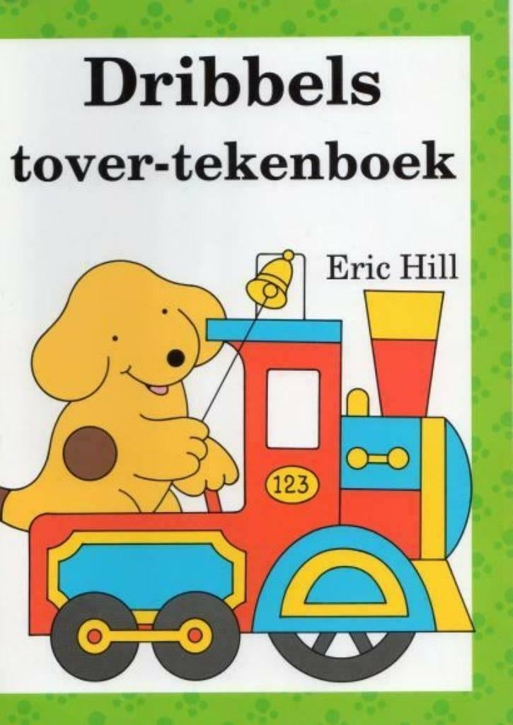 Dribbels tover-tekenboek, Ophalen of Verzenden, Zo goed als nieuw, Jongen of Meisje, Fictie algemeen