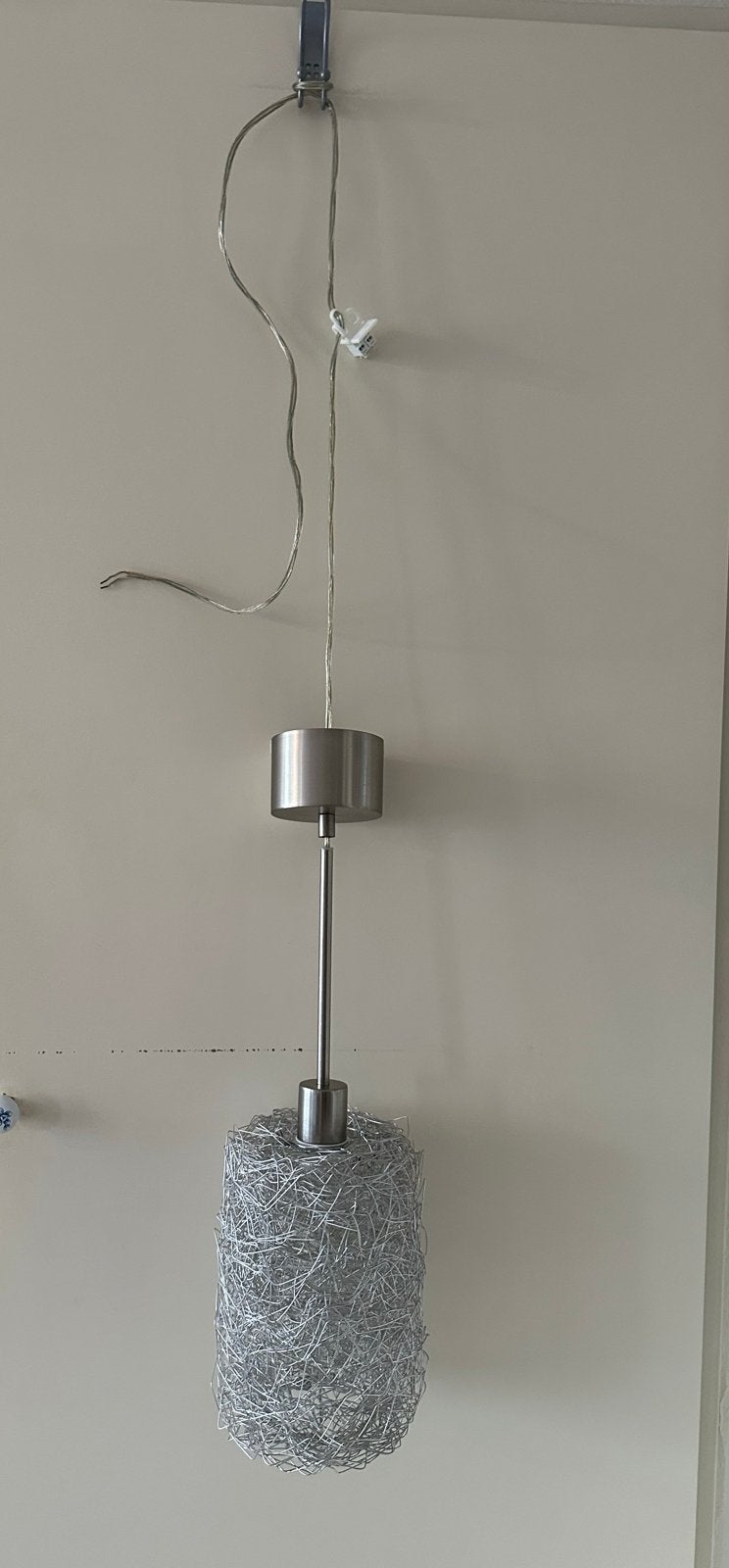 Ikea Hanglamp van metaal nieuw!, Ophalen, Zo goed als nieuw, E27 (groot)