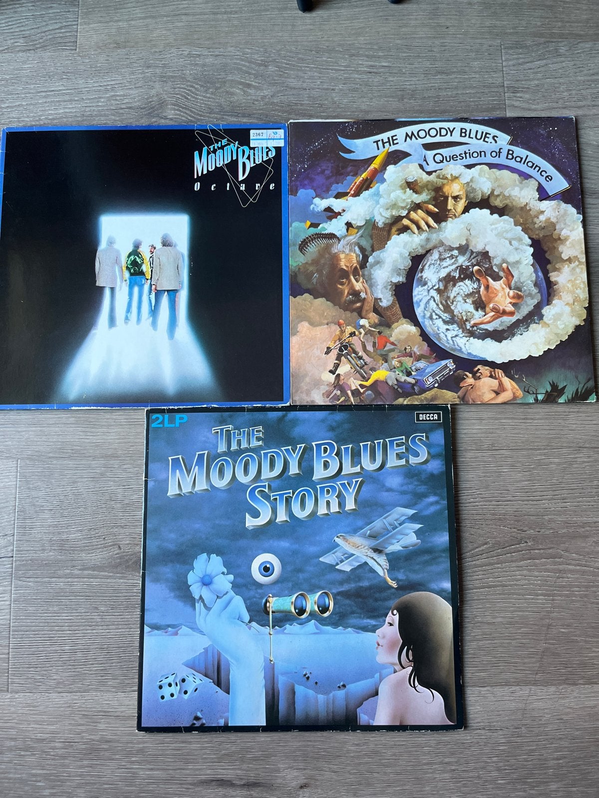 The Moody Blues LP Collectie: Octave, A Question of Balance,, LP, Ophalen of Verzenden, Dubbel-LP, 12 inch