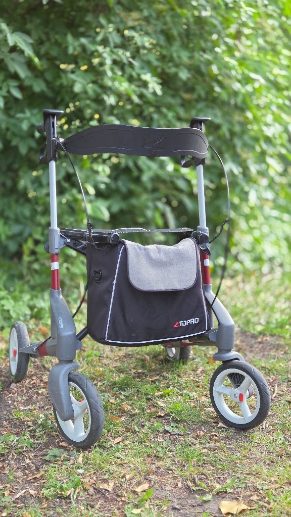 Rollator TOPRO, Ophalen, Lichtgewicht, Zo goed als nieuw