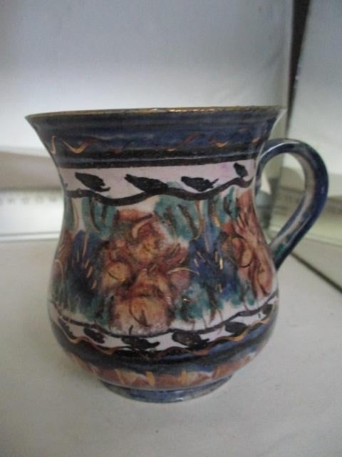 Asbak d.o.k. Blauw, dok, de olde kruyk gedraaid,, Antiek en Kunst, Ophalen of Verzenden