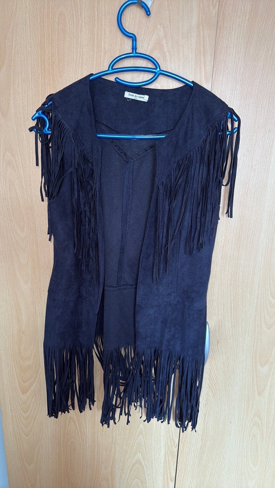 Leuke vest blauw, Ophalen of Verzenden, Zo goed als nieuw