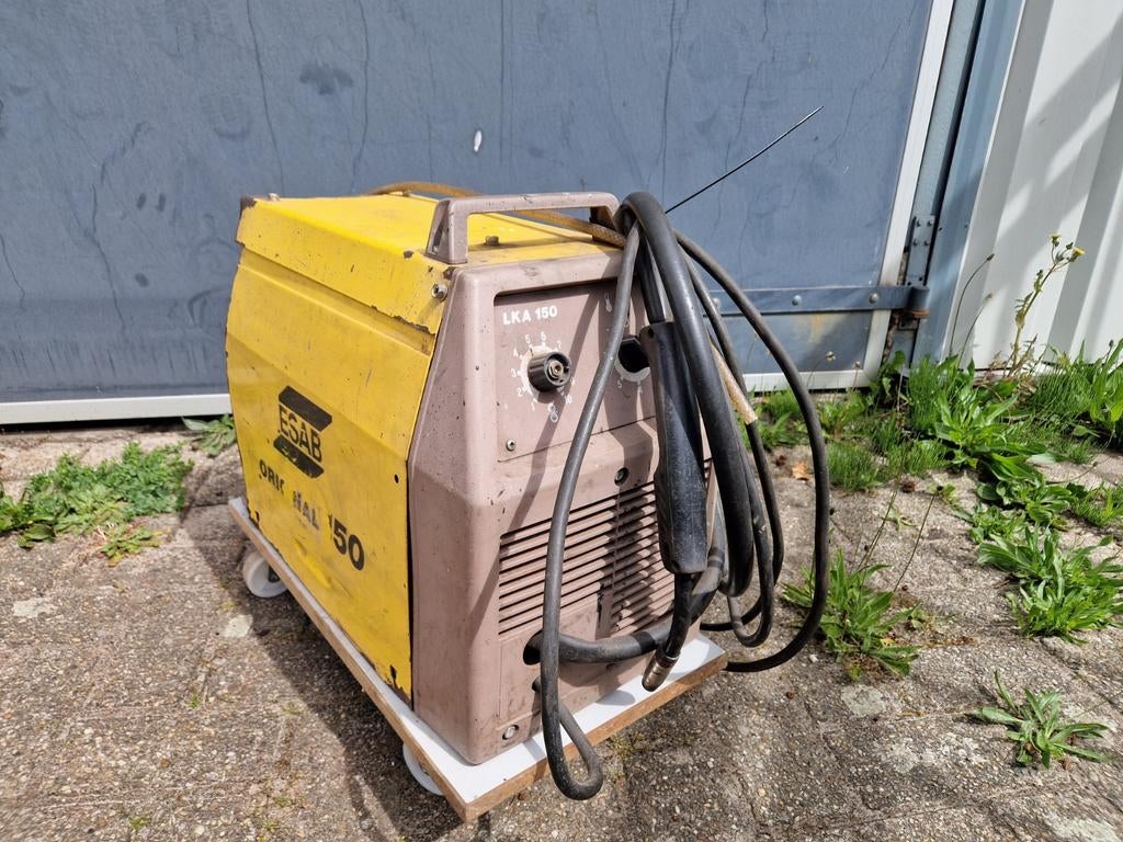 Esab LKA150 Mig lasapparaat goed werkend, Ophalen, Gebruikt, 150 tot 250 ampère, Co2