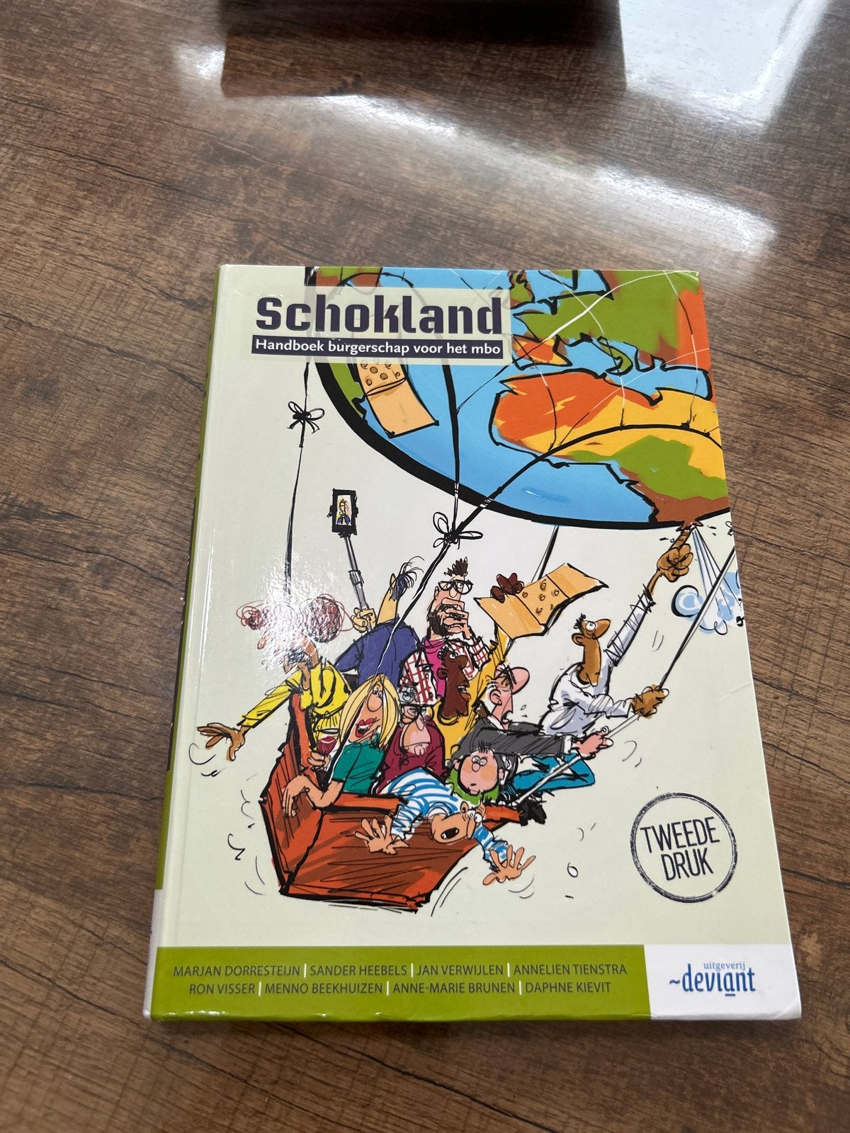 Schokland: Handboek burgerschap voor het MBO - Tweede druk, Ophalen, Gamma, Zo goed als nieuw, MBO