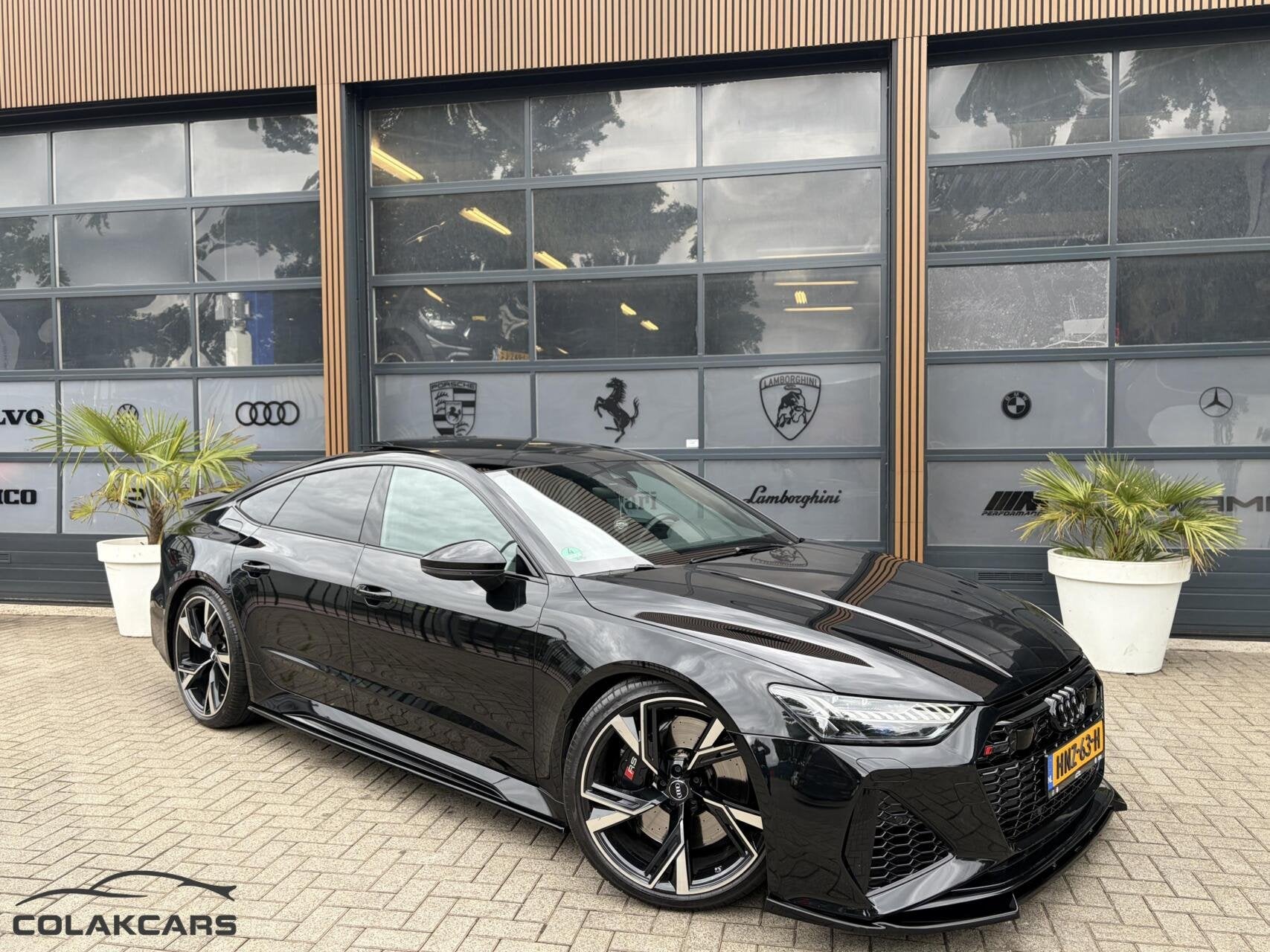Audi RS7 4.0 TFSI Sportback quattro 600PK 2022 Pano Garantie, Auto's, Automaat, Gebruikt, 8 cilinders, Adaptive Cruise Control