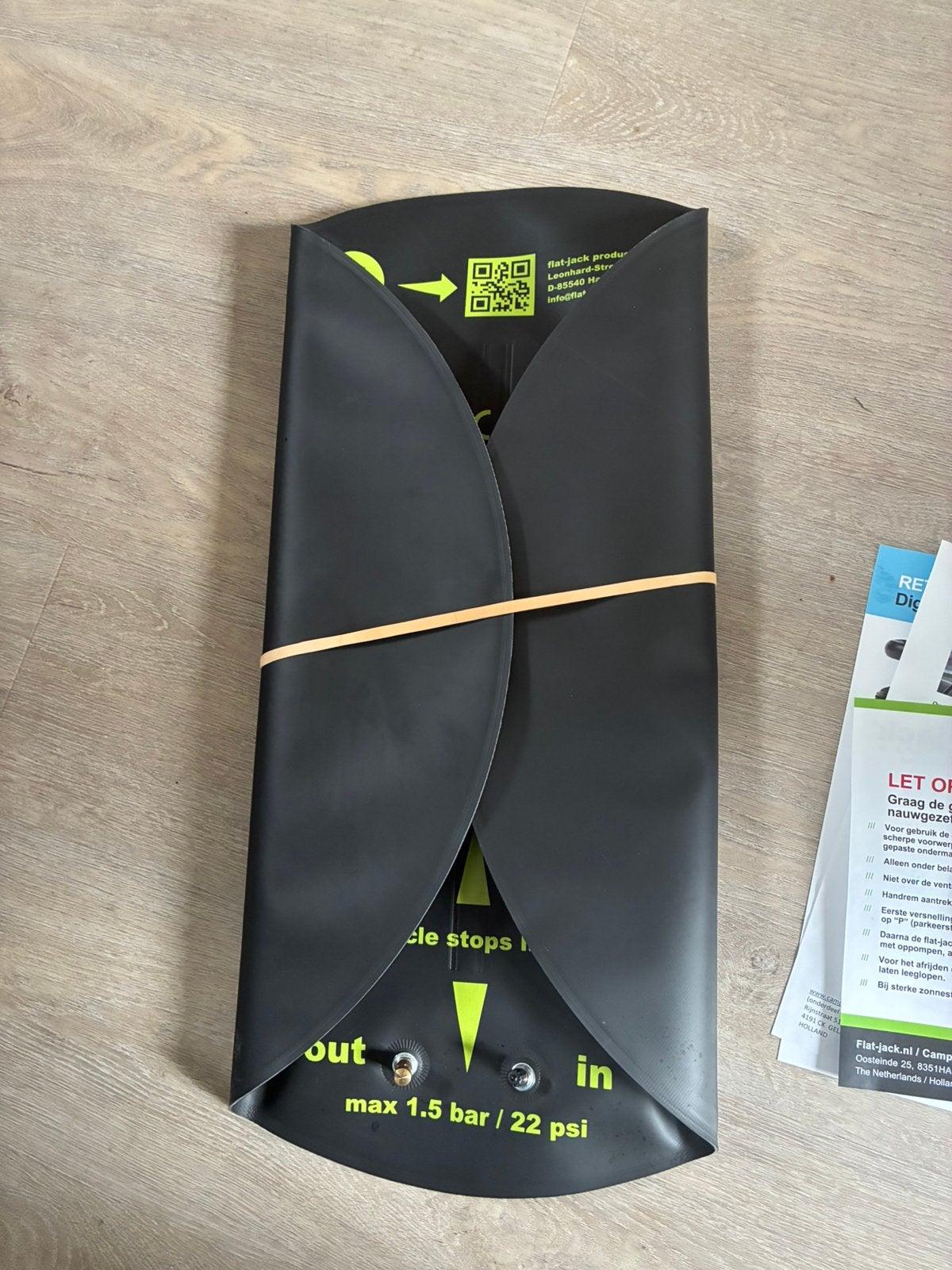 Flat Jack 2.0 leveler : opblaaskussen voor caravan of camper, Caravans en Kamperen, Ophalen, Nieuw