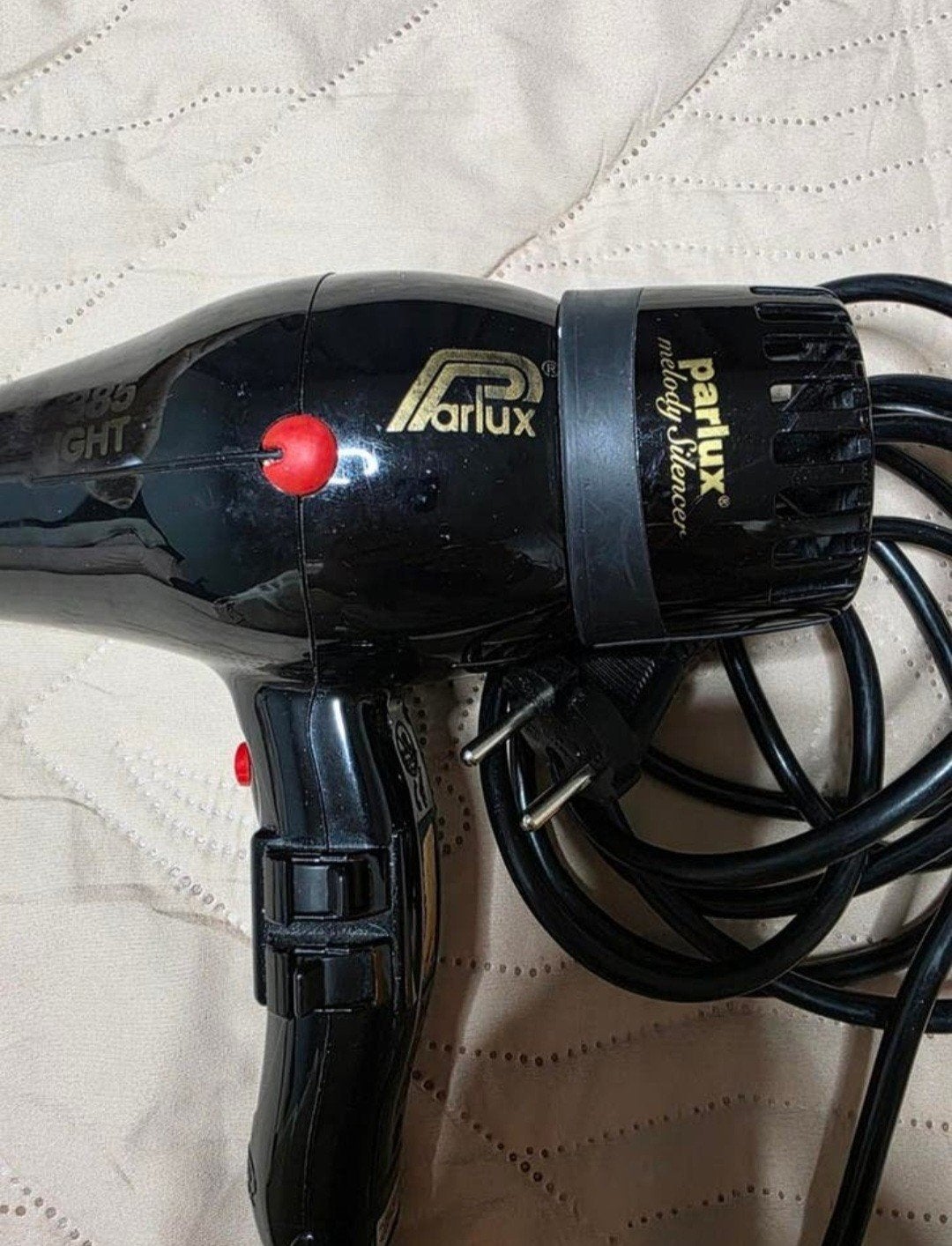 Parlux 385 Power Light Föhn met Melody Silencer, Ophalen, Gebruikt, Haarverzorging
