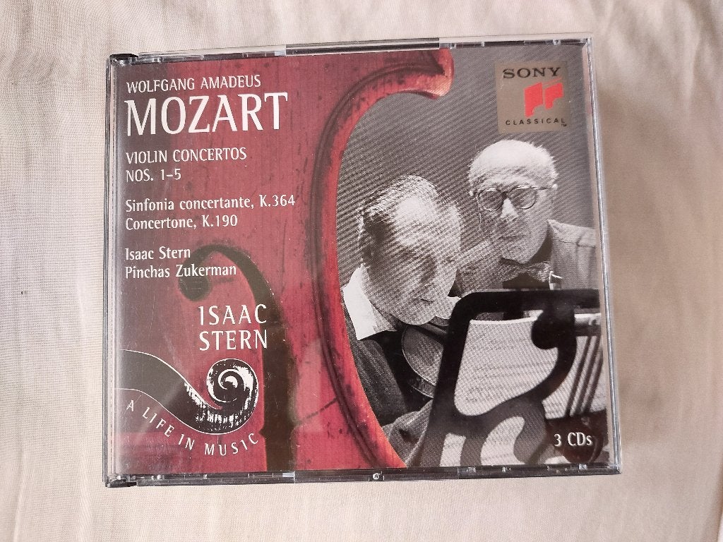 3 CDs Wolfgang Amadeus Mozart, Ophalen of Verzenden, Classicisme, Zo goed als nieuw, Overige typen