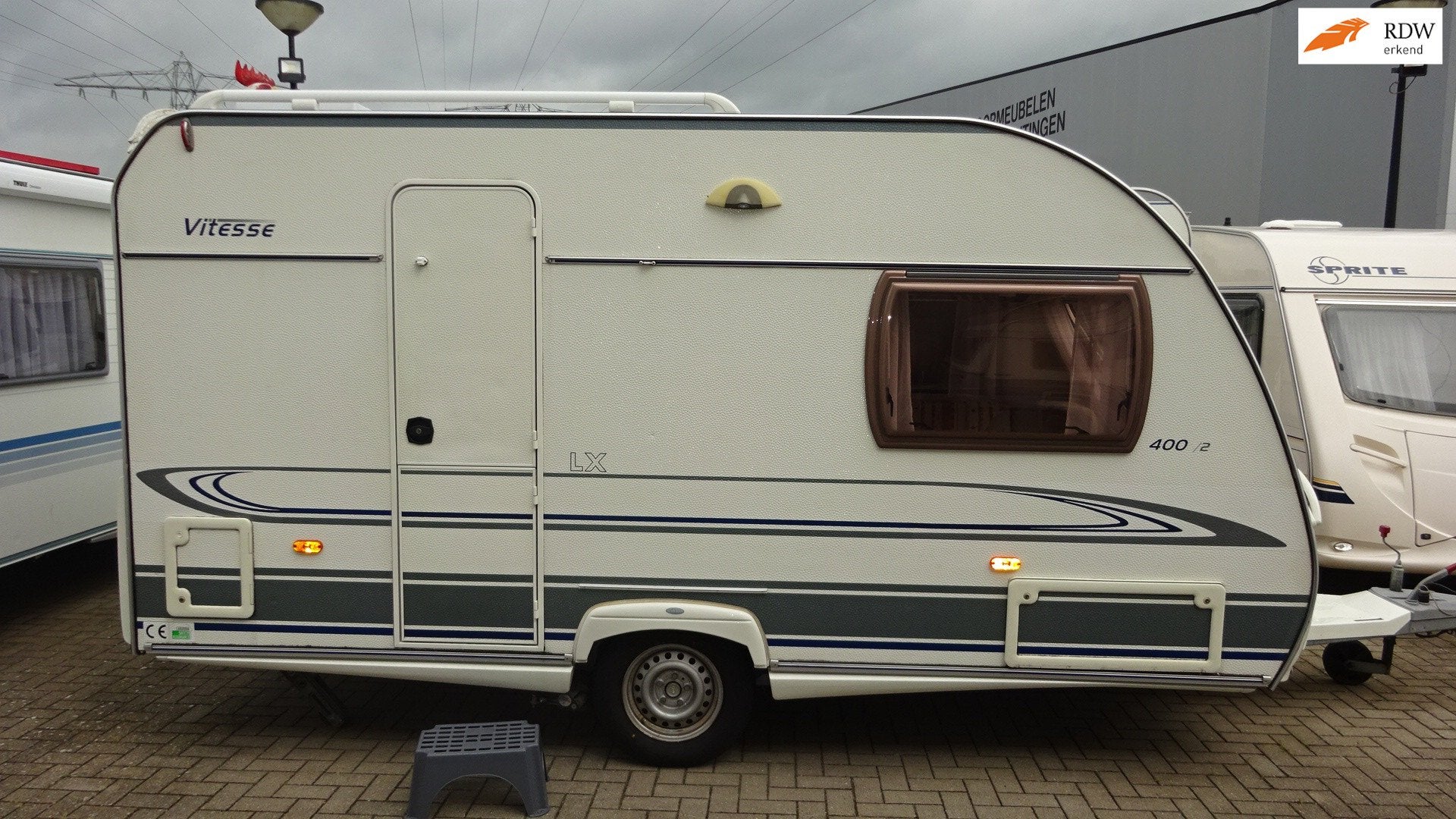 BEYERLAND Vitesse 400-2 LX 2006 ruime Dinette en L-Keuken Mo, Caravans en Kamperen, Mover, Bedrijf, 750 - 1000 kg, Beyerland
