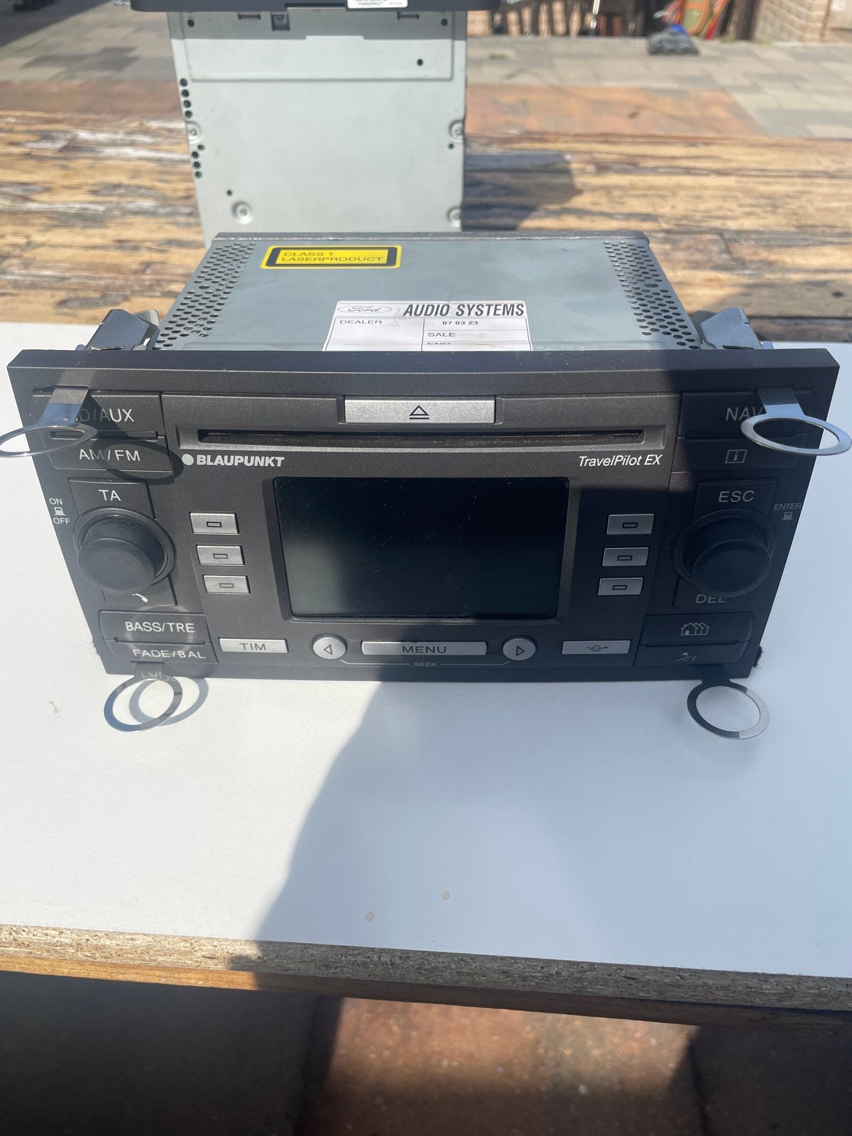 Blaupunkt TravelPilot EX Ford Audio Systeem Navigatie, Auto diversen, Ophalen of Verzenden, Gebruikt