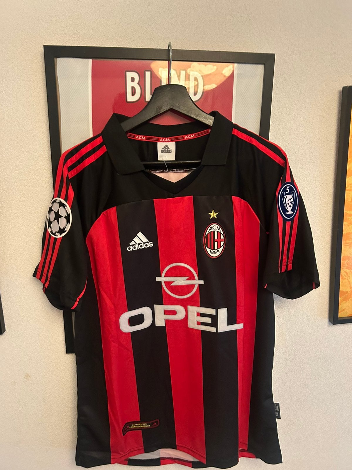 AC Milan Maldini #3 00/01, Nieuw, Overige maten, Ophalen of Verzenden, Voetbal