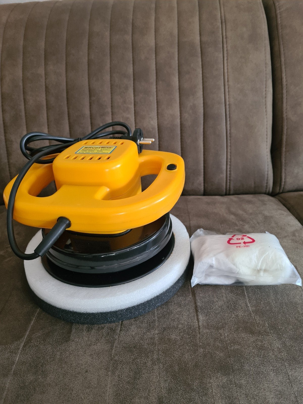 Nieuwe Silverline Poetsmachine - Ongebruikt in doos, Ophalen, Nieuw, 1200 watt of meer