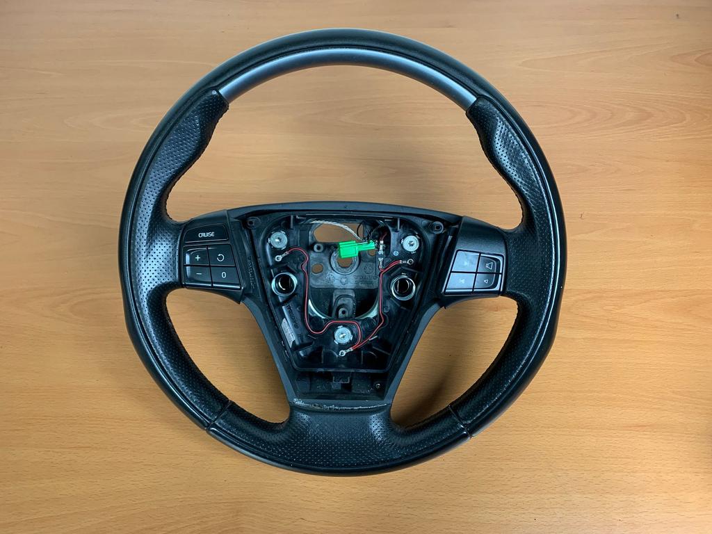 volvo V50 S40 II C30 C70 II sportstuur alluminium inleg, Gebruikt, -, -, Ophalen of Verzenden
