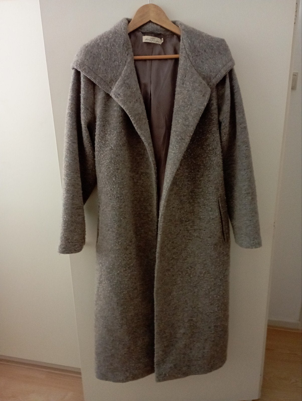 Winterjas., Maat 38/40 (M), H&M, Beige, Ophalen of Verzenden