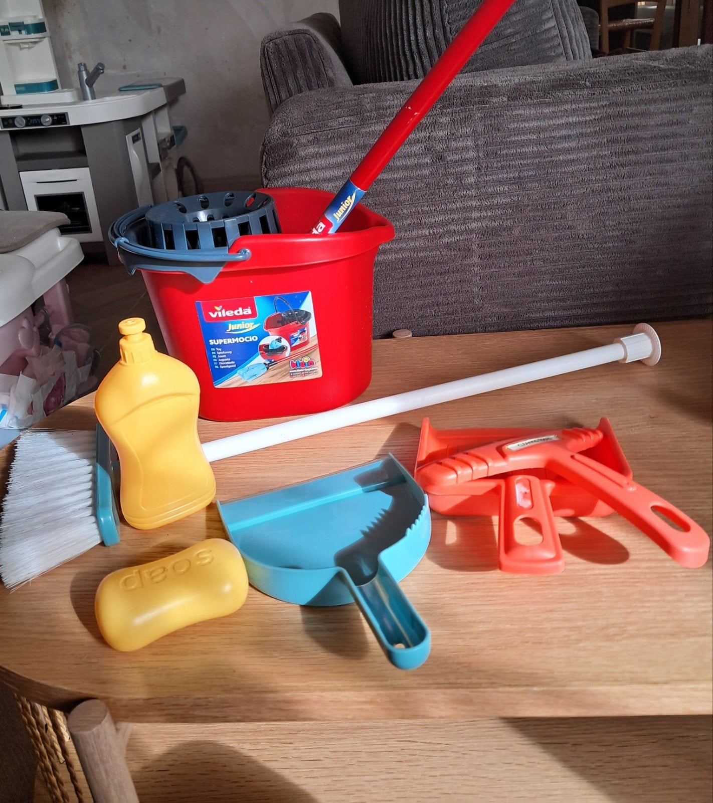 Grote speelgoedset: keuken, babyverzorging, boodschappen, Ophalen, Gebruikt, Jongen of Meisje