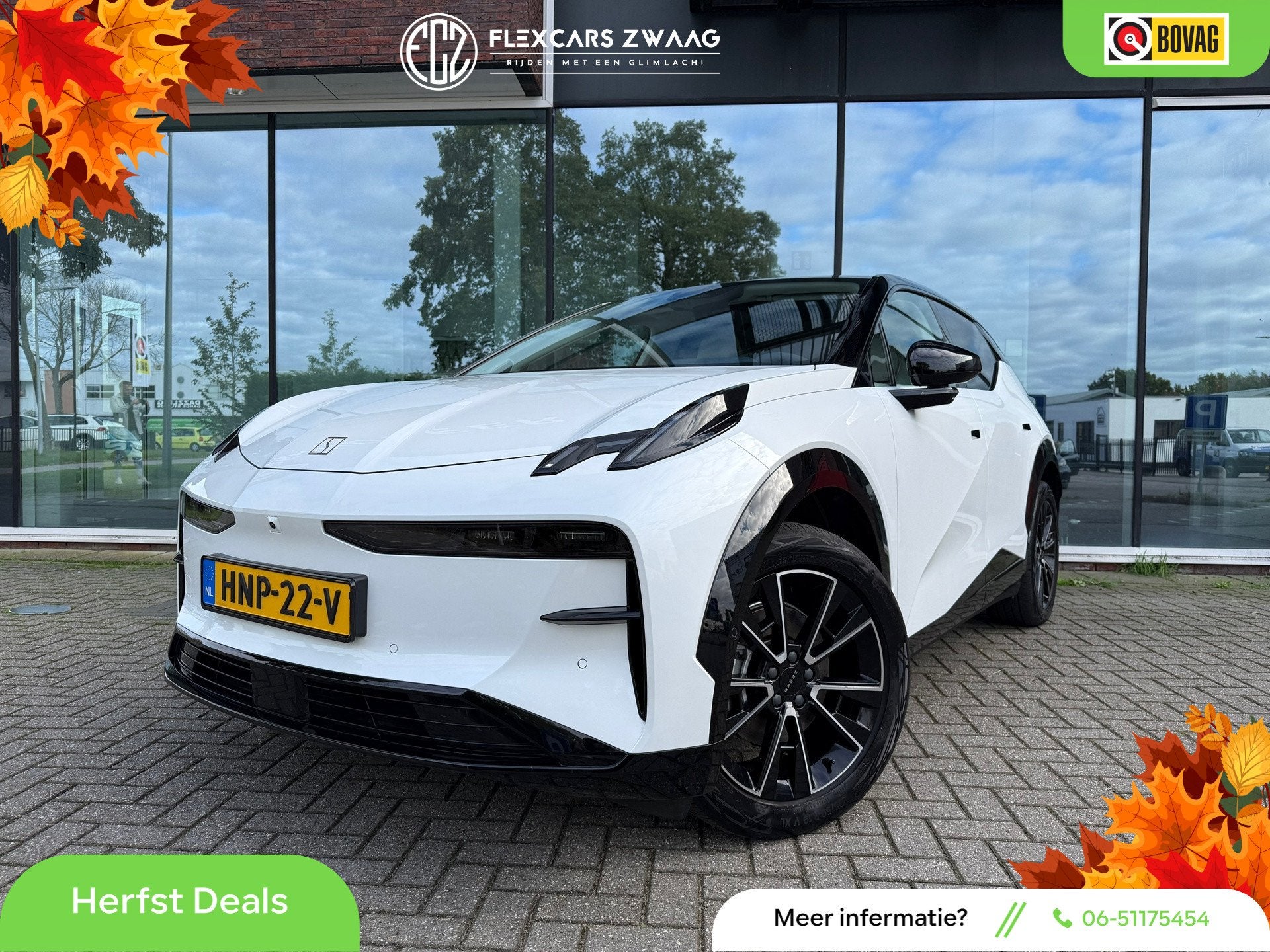 Zeekr X RWD Long Range 69 kWh - Automaat - Panodak - Leder -, Auto's, Automaat, Achterwielaandrijving, Gebruikt, Beige