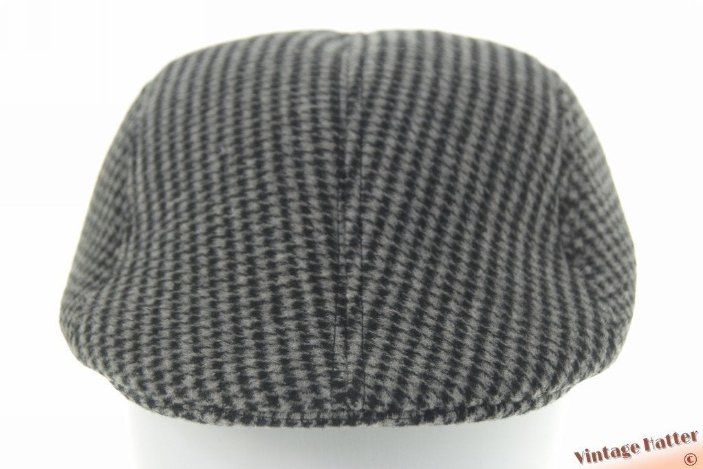 Vintage flatcap Voorgevormde pet grijs pied-de-poule 59, Ophalen of Verzenden, Zo goed als nieuw, 58 of 59 cm (L, 7¼ of ⅜ inch)