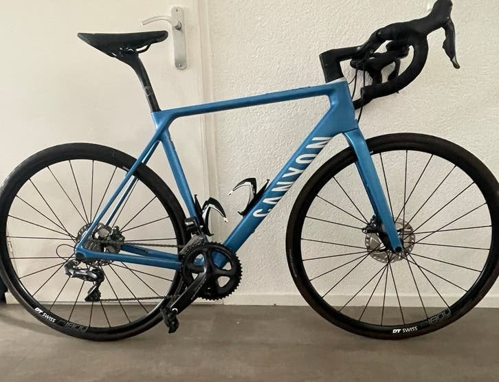 Canyon Ultimate CF SL 8.0 Disc Di2 2019 maat M Ultegra, Carbon, Zo goed als nieuw, Meer dan 20 versnellingen, 53 tot 57 cm