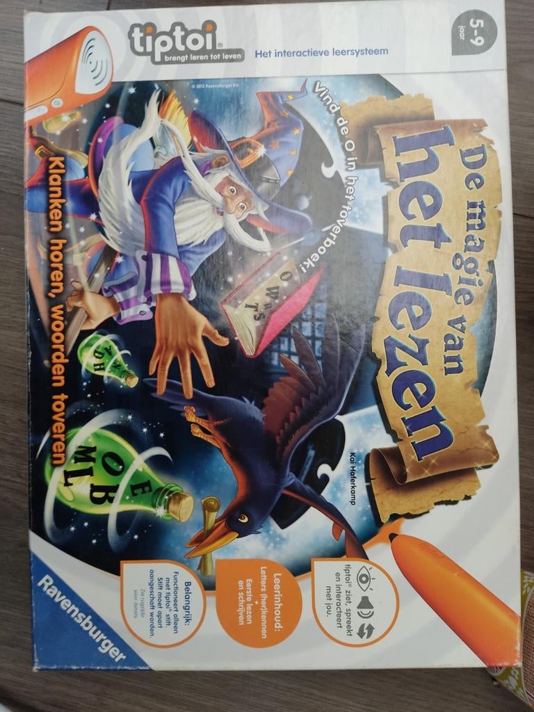 Tip toi spel de magie van het lezen, Ophalen of Verzenden
