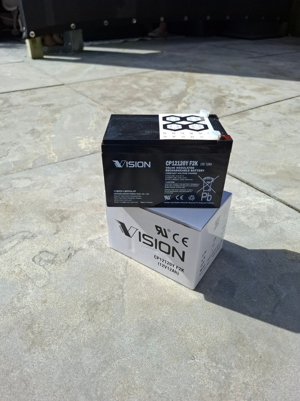 accu 12v 12ah, Ophalen, Nieuw