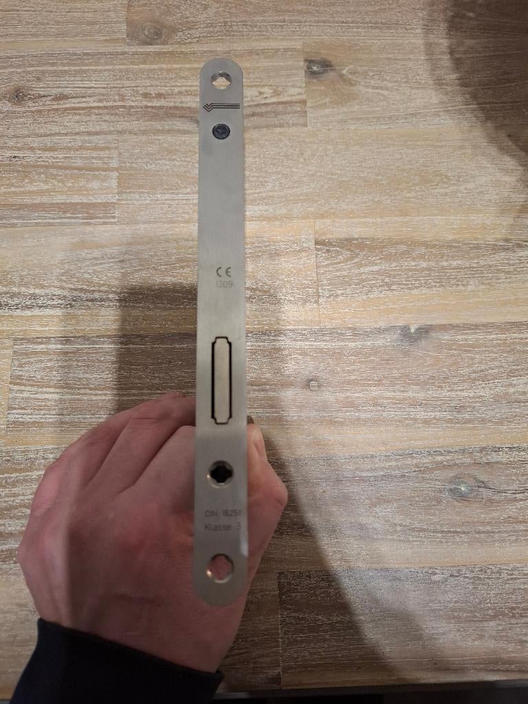 SSF Serie 50 Insteekslot voor cilinder Inox, Ophalen of Verzenden, Nieuw, Rvs, Slot