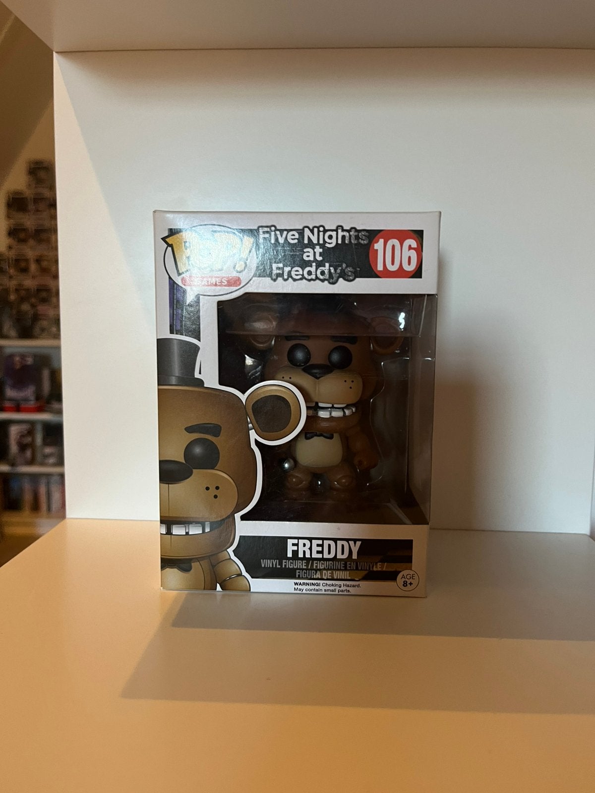 Freddy Fazbear funko pop Five Nights at Freddy’s #106, Verzenden, Zo goed als nieuw
